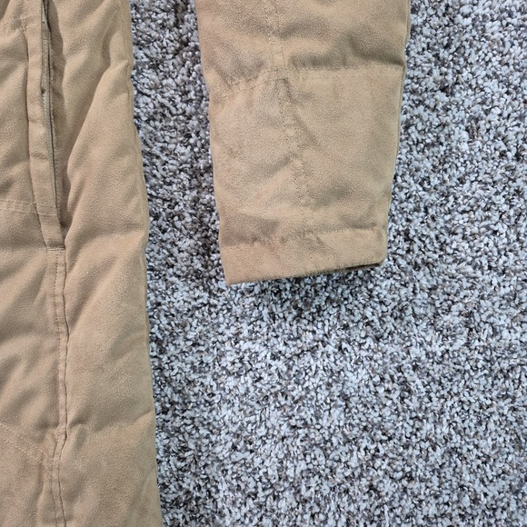 L. L. Bean Womens Goose Down Parka Puffer Sherpa Collar Medium Reg Zip Jacket - Picture 3 of 12